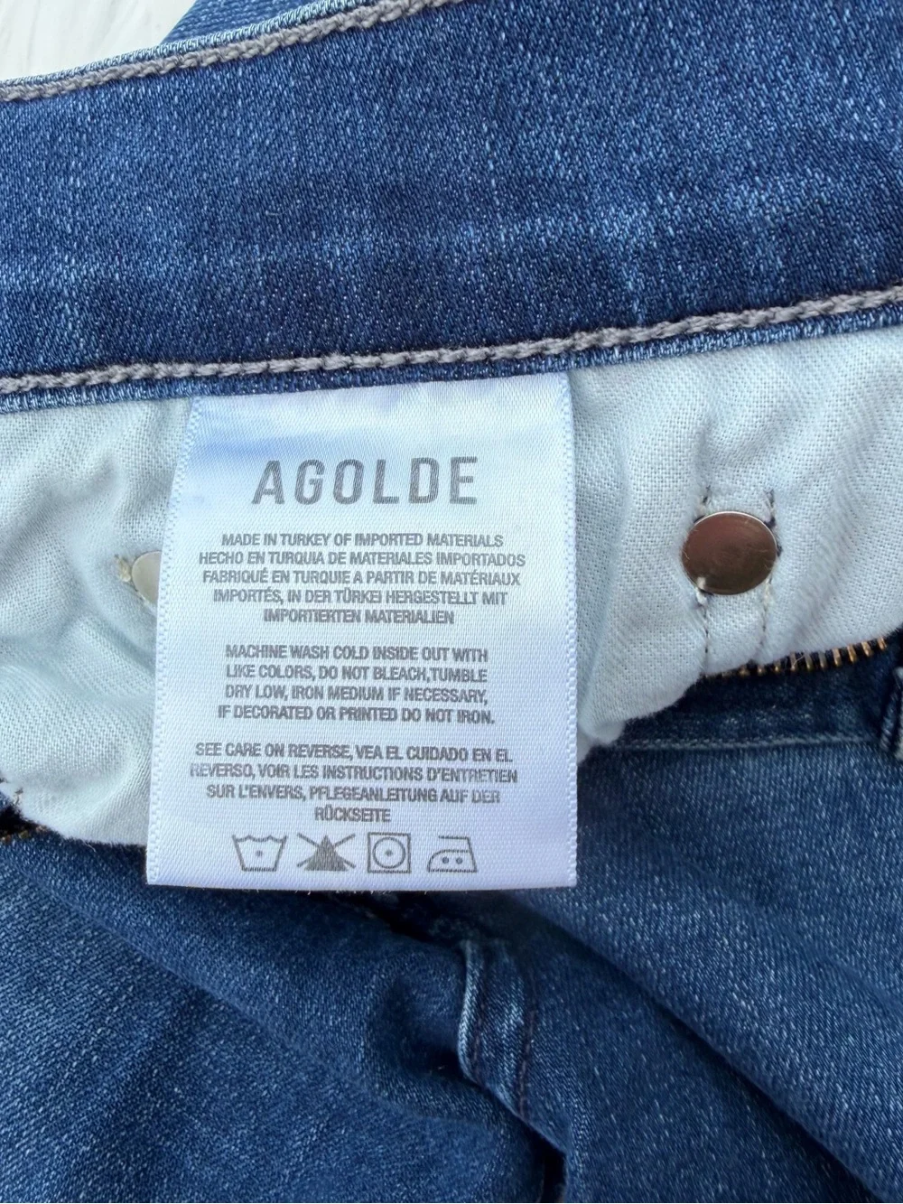 Agolde Sophie High Rise Cropped Jeans
